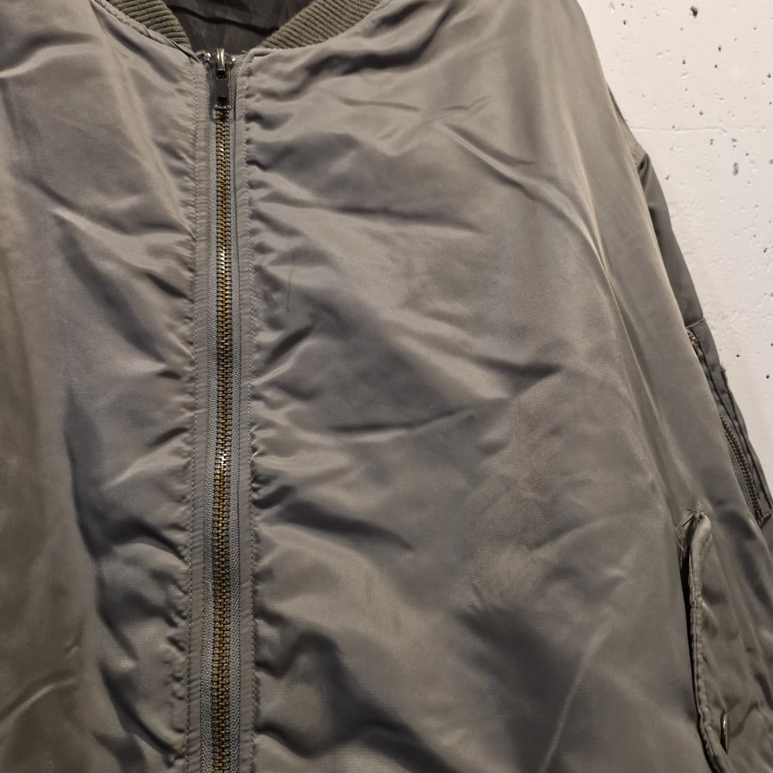 랩 스튜디오 오버핏 봄버 자켓 항공점퍼 상품이미지2