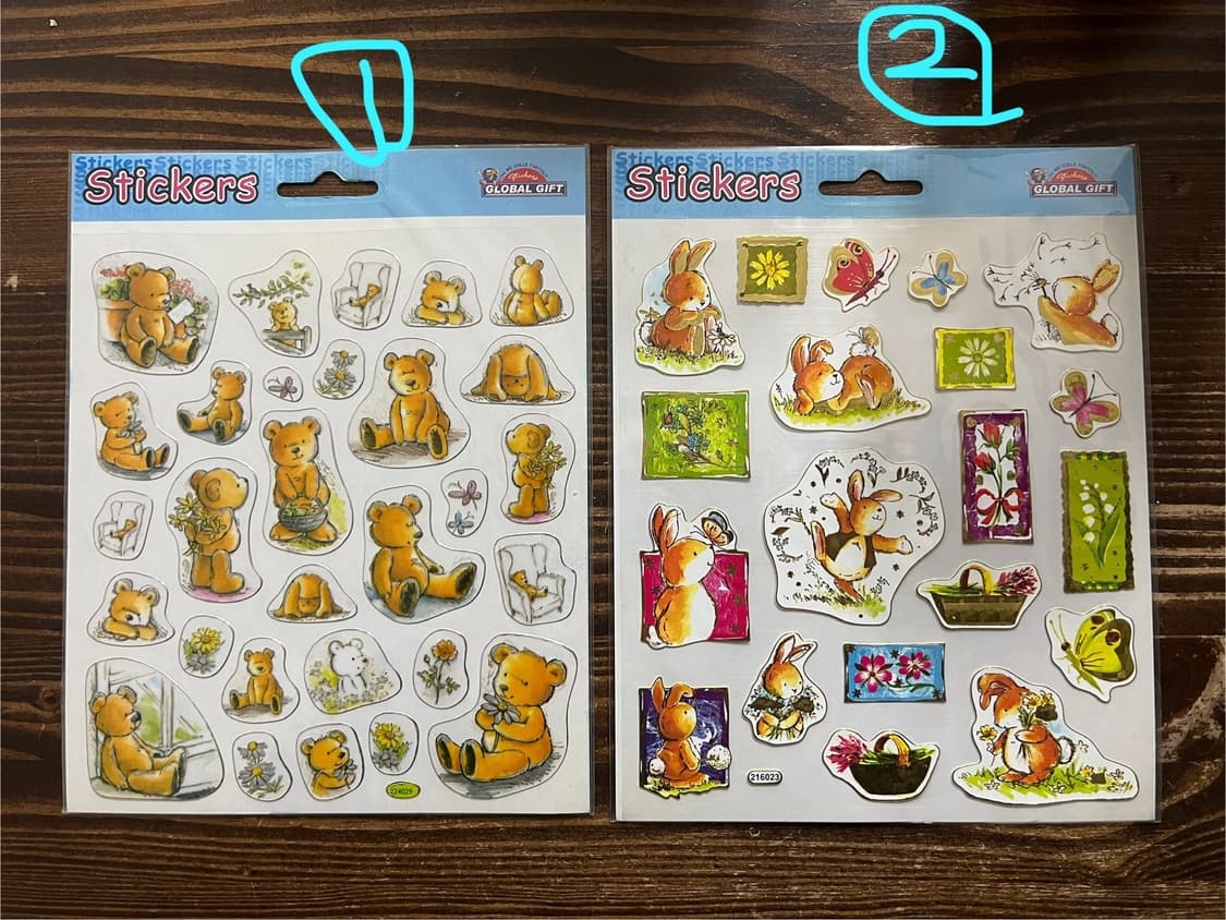 고전 문구 스티커 y2k, 편지지, 다꾸 스티커 상품이미지1