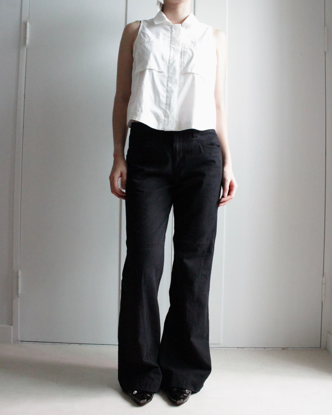 Issey Miyake boots cut pants 상품이미지1