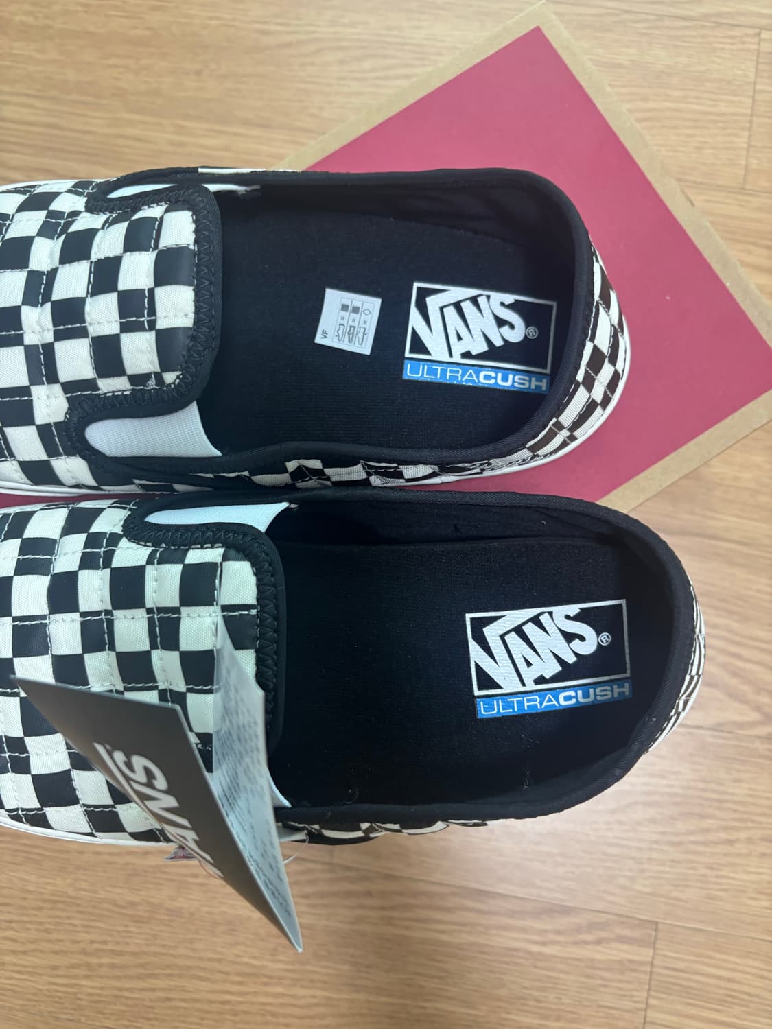 [새상품] 반스 체커보드 방한화 상품이미지2