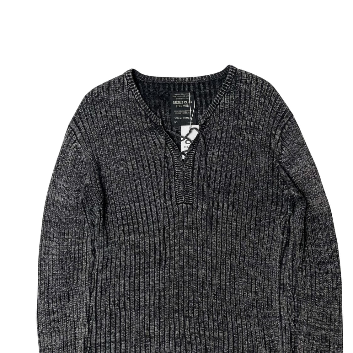 Nicole club 가먼츠 다잉 롱슬리브 상품이미지2