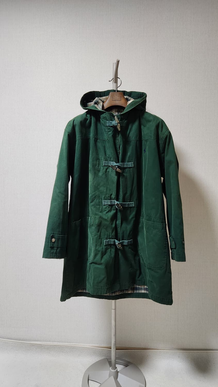 빈티지 폴로 시에라 더플 코트  그린 XL 상품이미지1