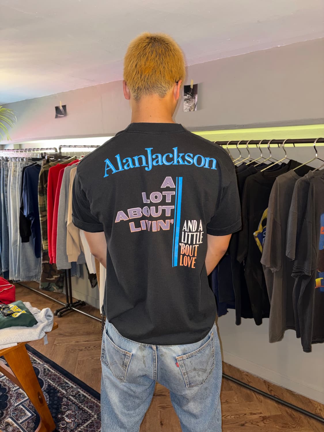 90‘s Alan Jackson country music tour T-s 상품이미지8