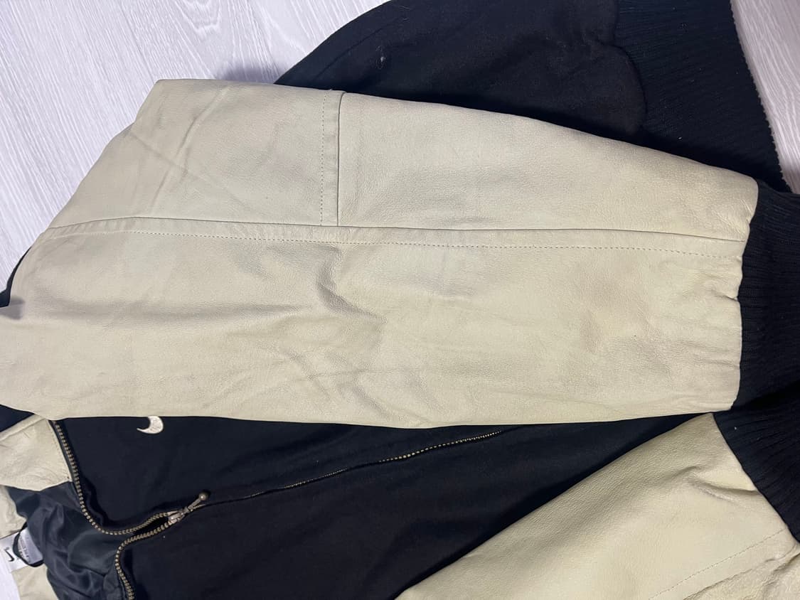 나이키 빅로고 소가죽점퍼 M(XL) 상품이미지7