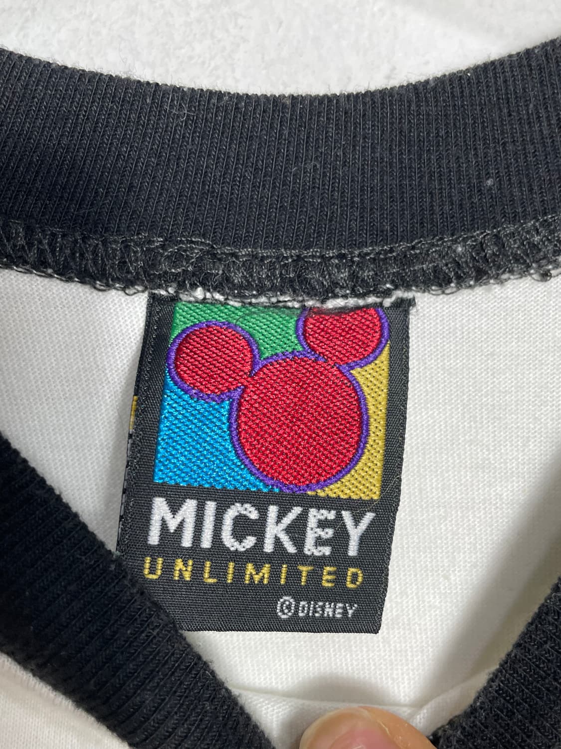 미키 언리미티드 미키마우스 티셔츠 90s 상품이미지2