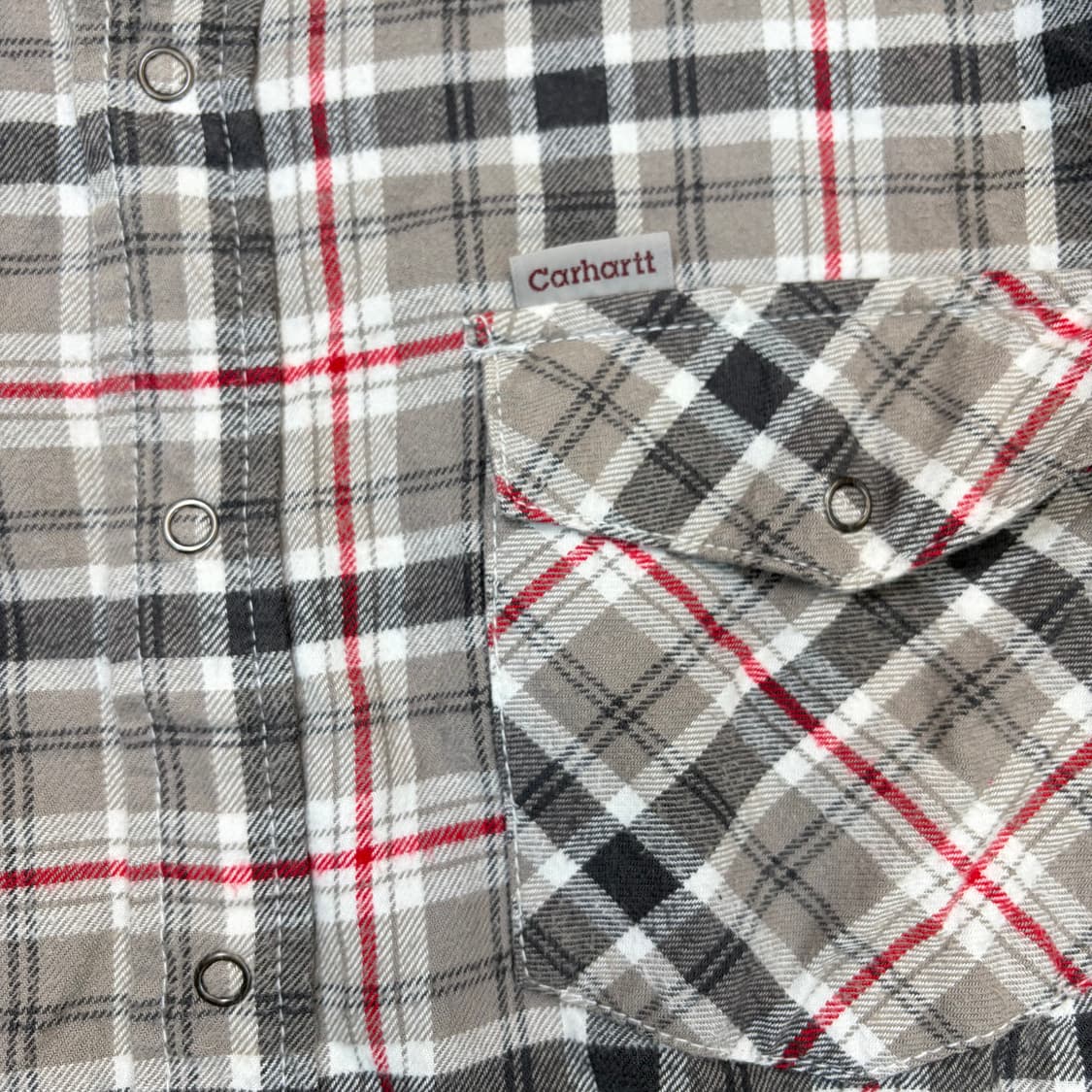 carhartt 칼하트 빈티지 플란넬 체크셔츠  상품이미지3