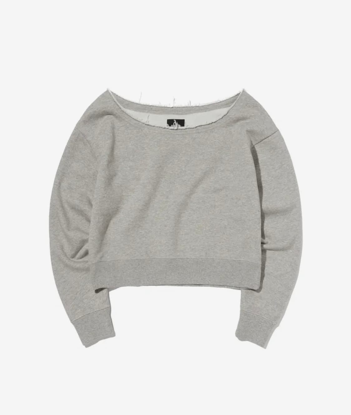 SUNNY ONE SHOULDER CREWNECK그레이 상품이미지1