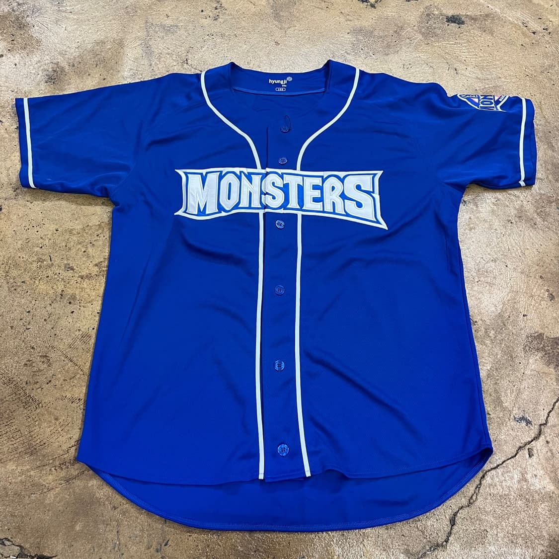 [105] 최강 야구 최강 몬스터즈 10 이대호 반팔 야구 유니폼 b17 상품이미지2