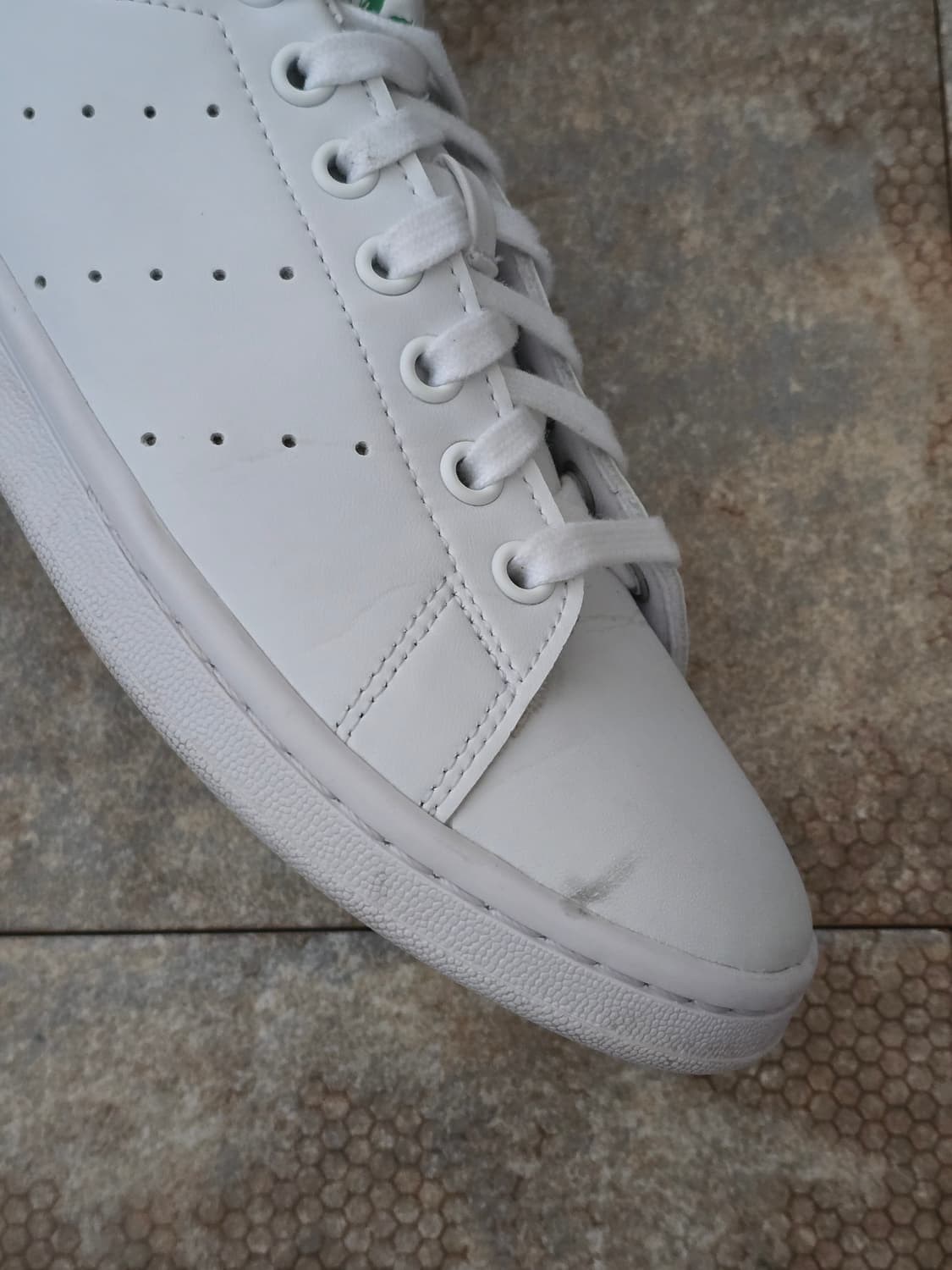 (260)아디다스 스탠스미스 화이트 그린 상품이미지8