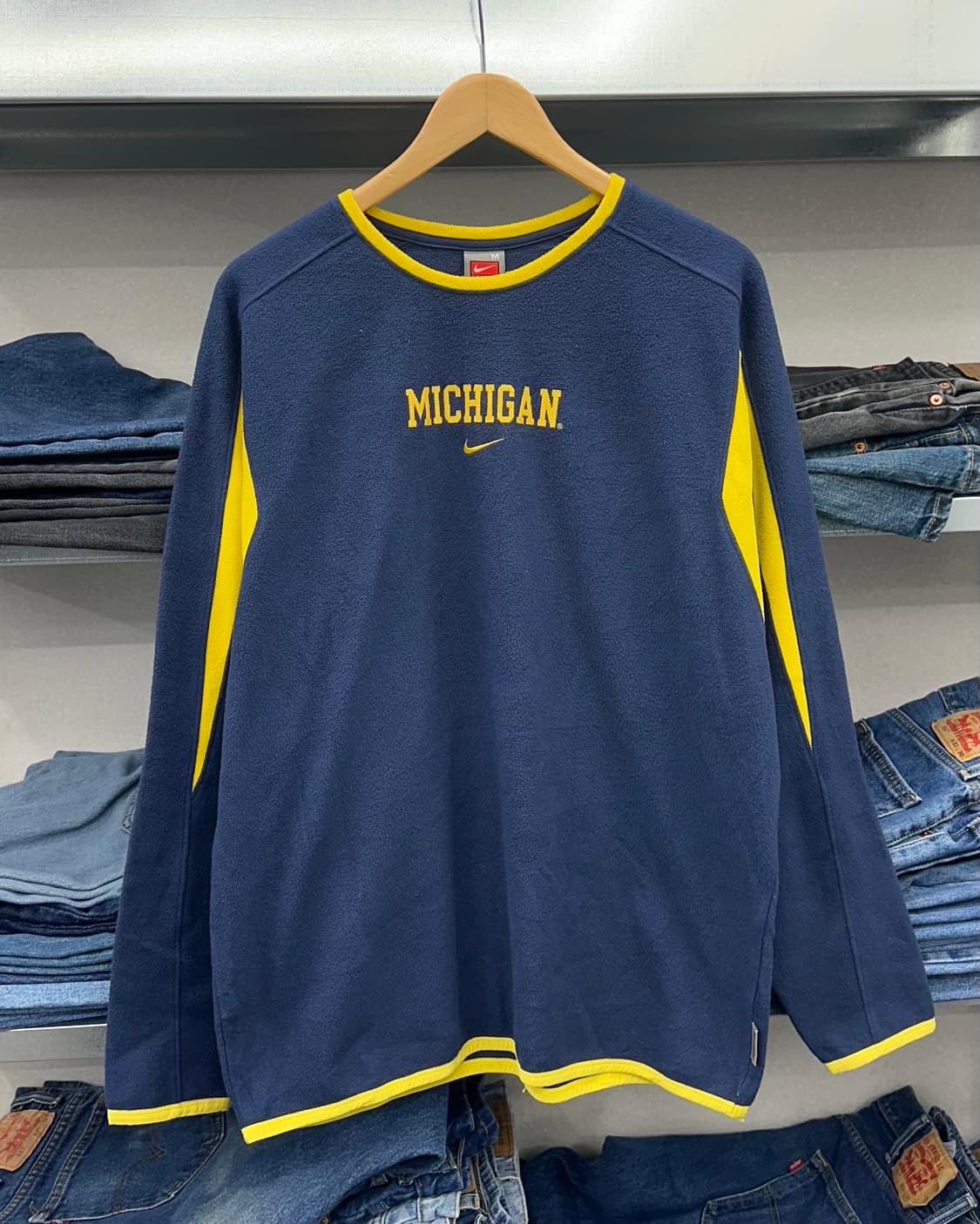 (M)00'S 나이키 후리스 맨투맨-M1787 상품이미지2