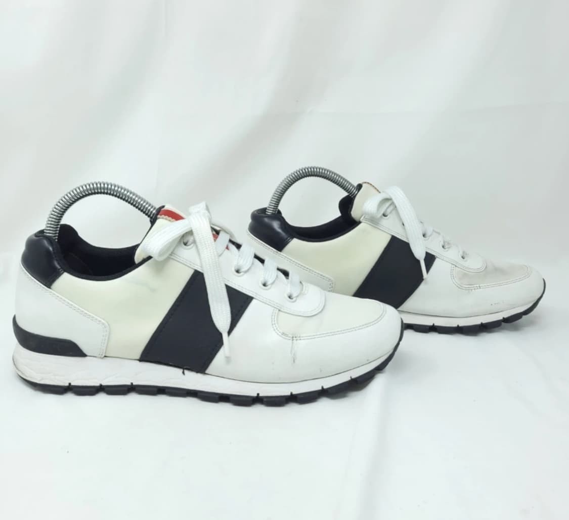 프라다 스니커즈 화이트 블랙 255~260 정품 상품이미지2