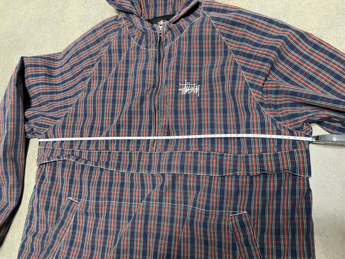 스투시 브러쉬드 코튼 아노락 플레이드 체크 상품이미지6