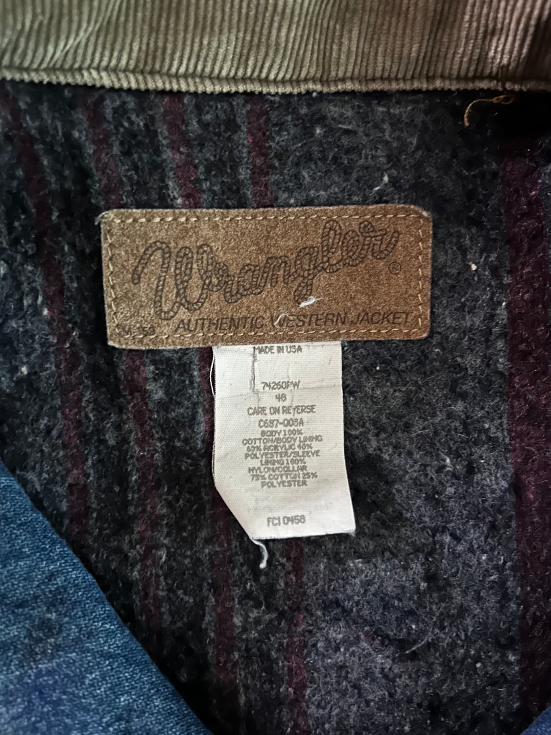 90s 랭글러 WESTERN JACKET XL USA🇺🇸 상품이미지6