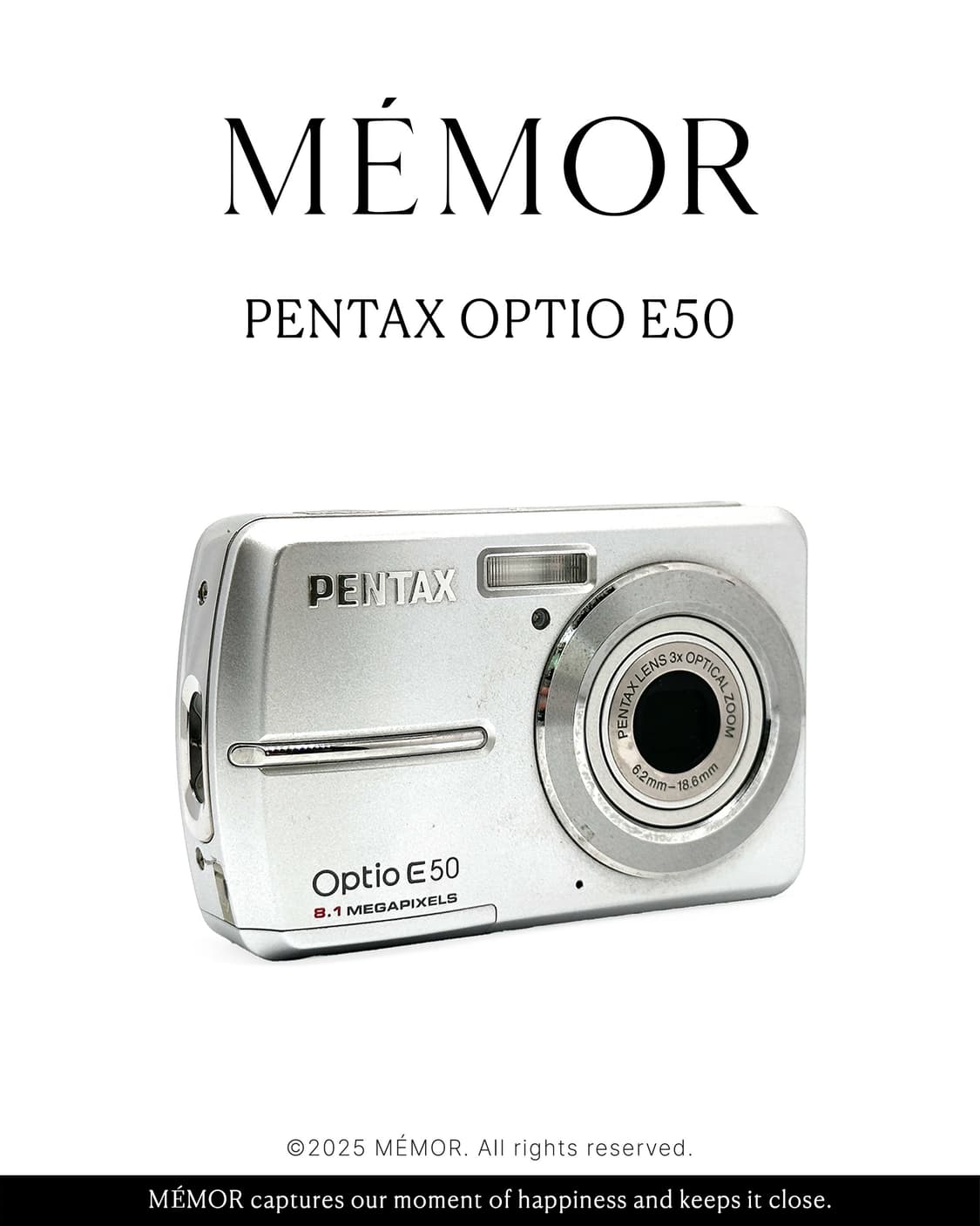 입문자 추천/AA배터리 사용💗PENTAX OPTIO E50 펜탁스 디카 상품이미지2