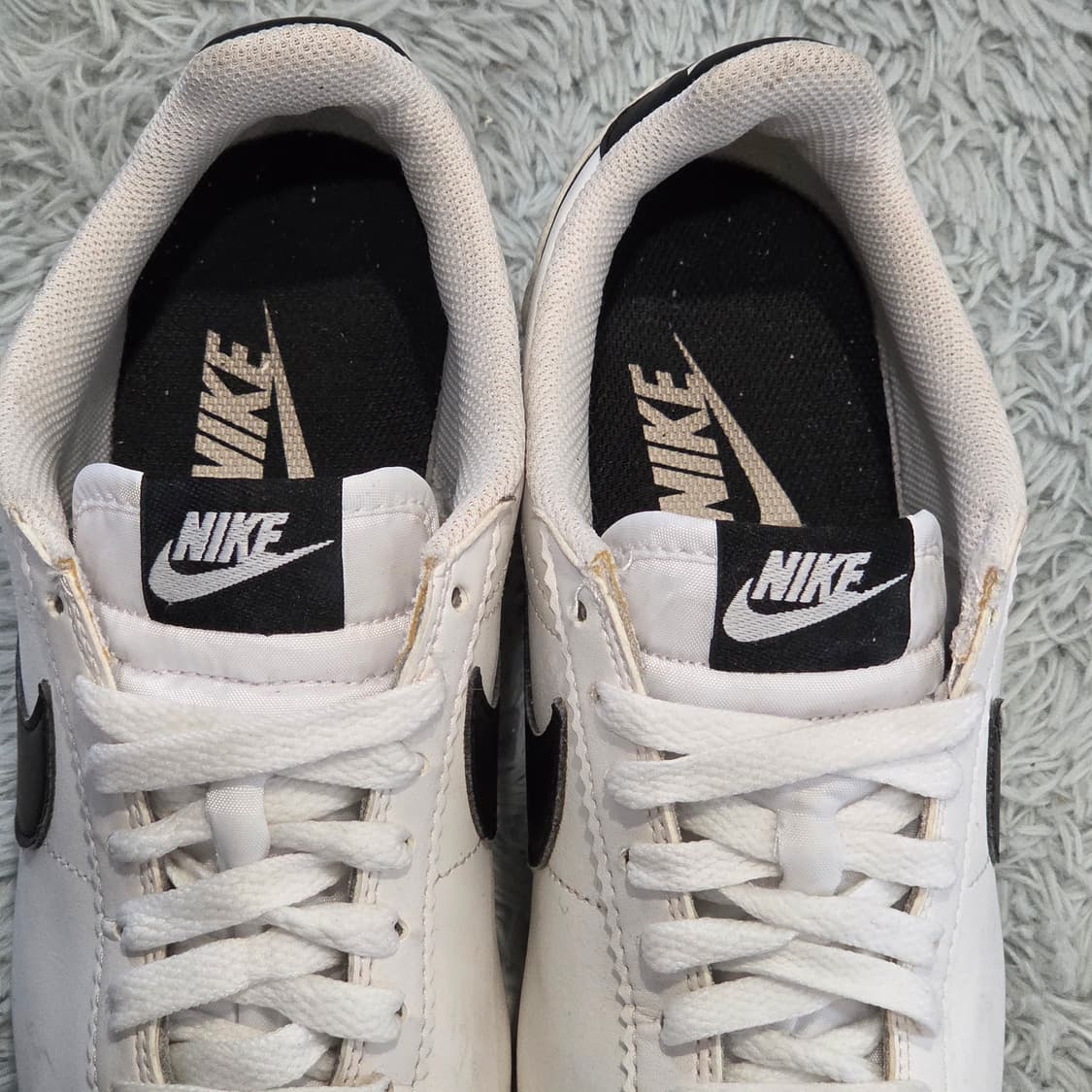 6x-1:Nike 나이키 클래식 코르테즈 화이트/블랙 (235) 상품이미지6