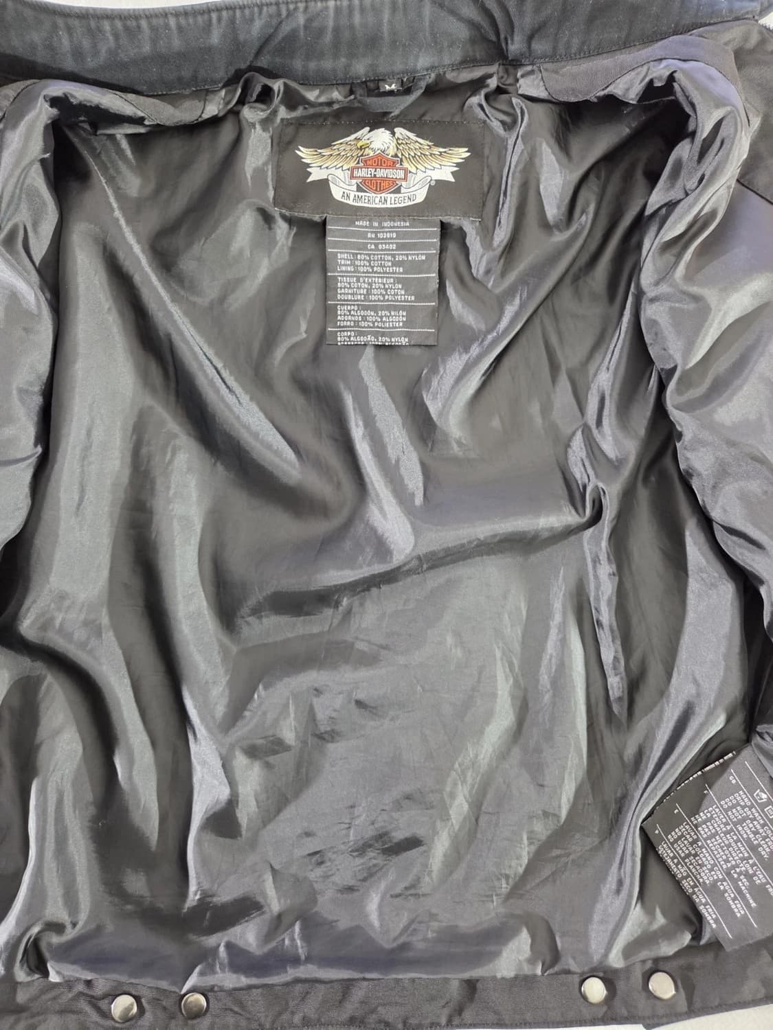 할리데이비슨 코튼 라이더 자켓 상품이미지4