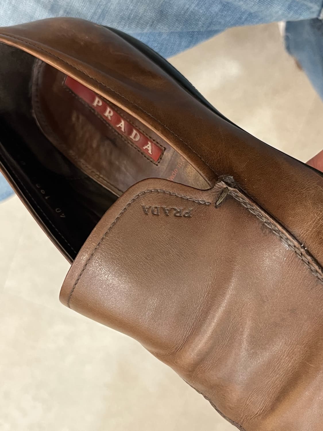 프라다 스포츠 로퍼 상품이미지3