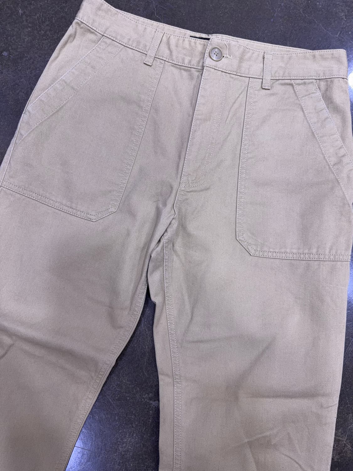 유니폼브릿지 퍼티그팬츠 베이지 L 상품이미지3