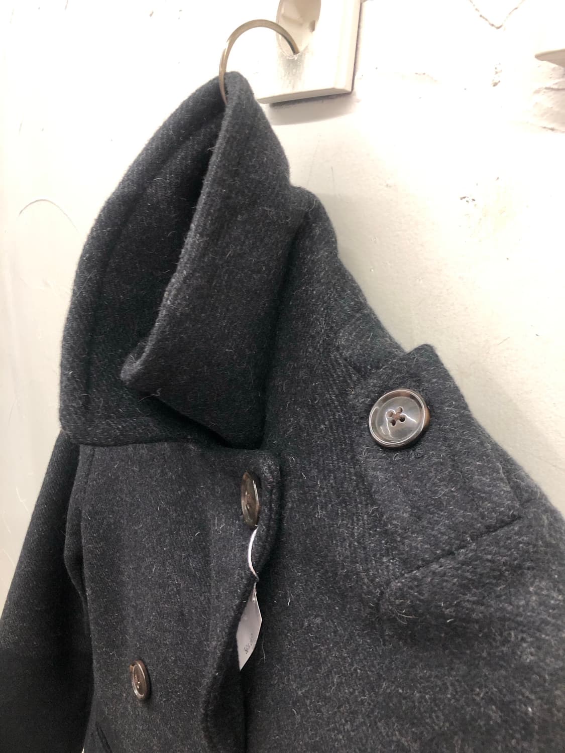 갭 견장 피코트 차콜 상품이미지4