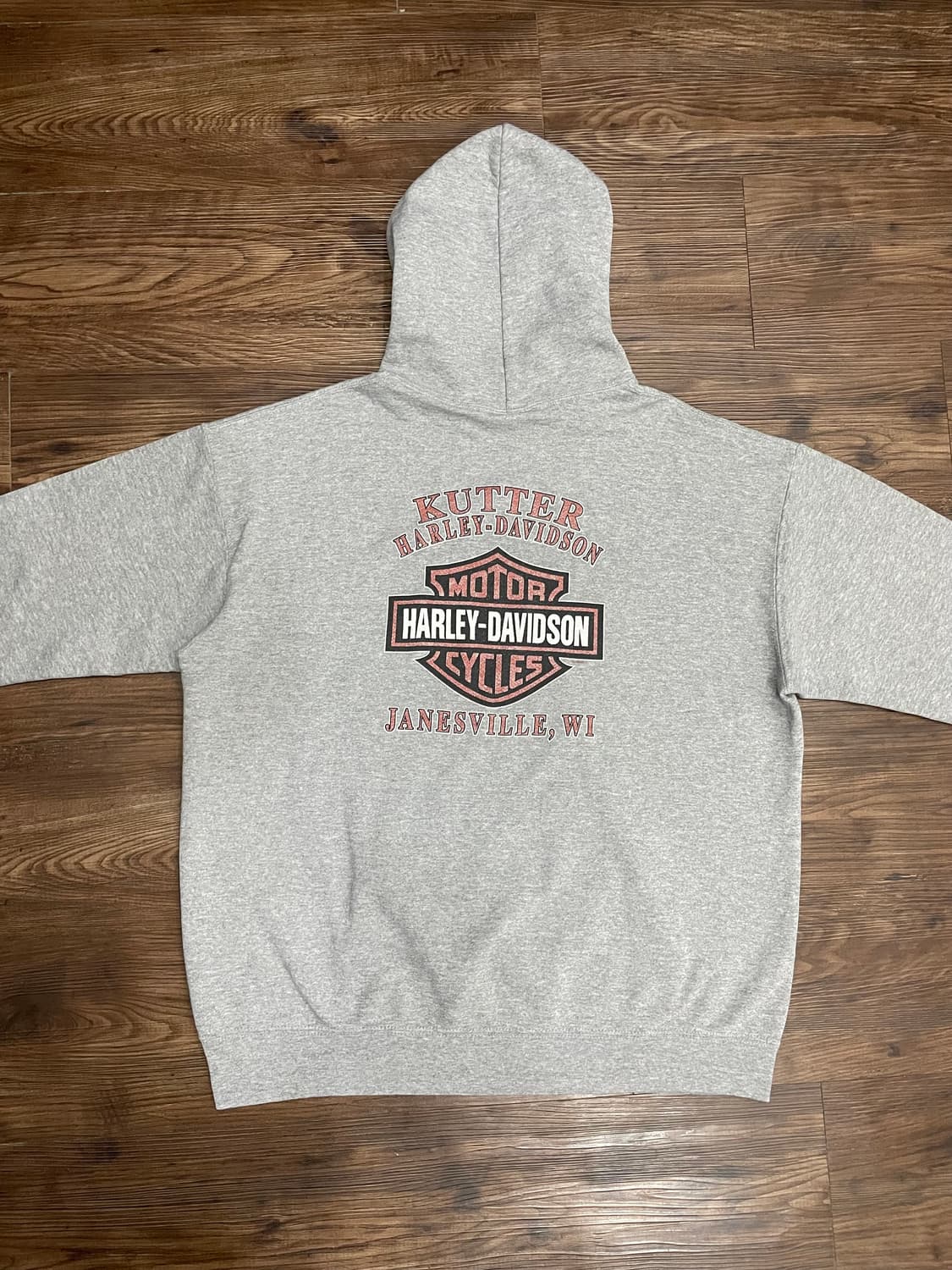 할리데이비슨 후드티 그레이 상품이미지2