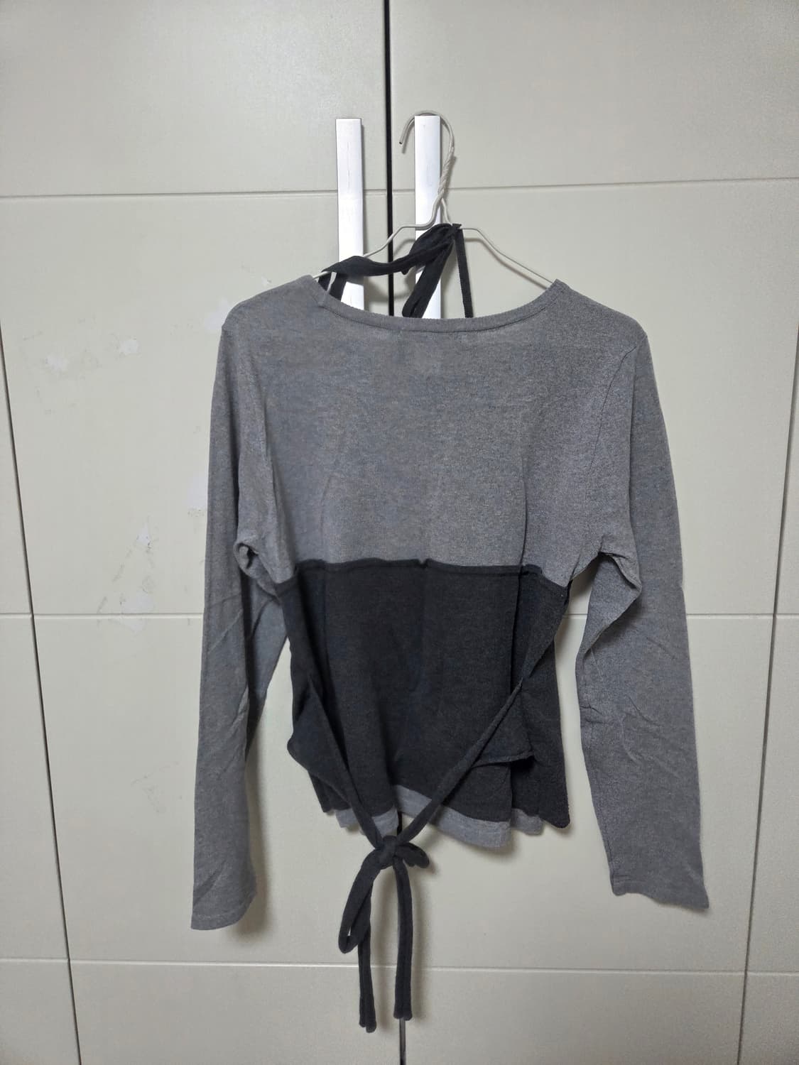 미쏘 홀터 롱슬리브 상품이미지2