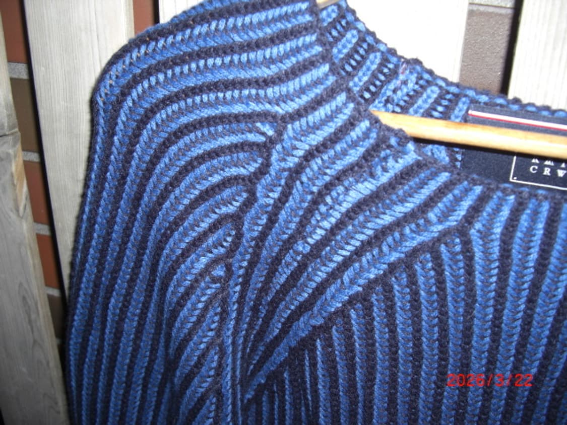 로맨틱크라운 네이비 니트 상품이미지4