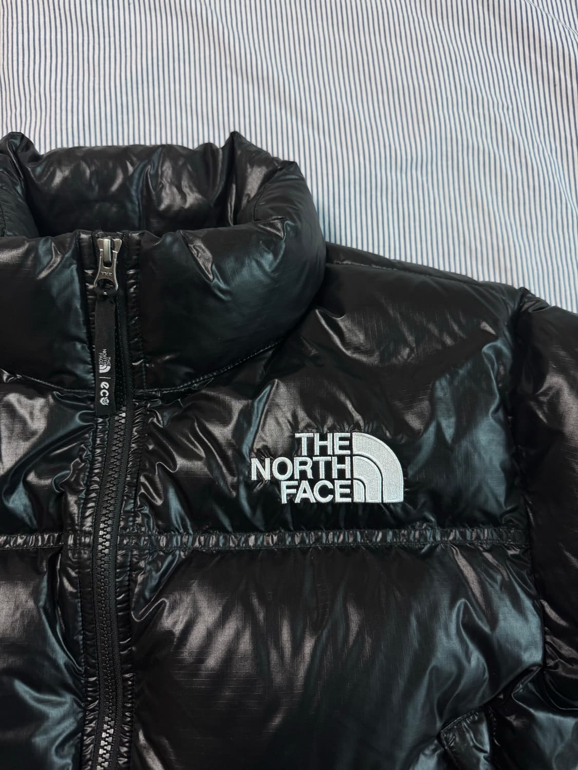 W 노스페이스 눕시 숏 자켓 블랙 상품이미지6