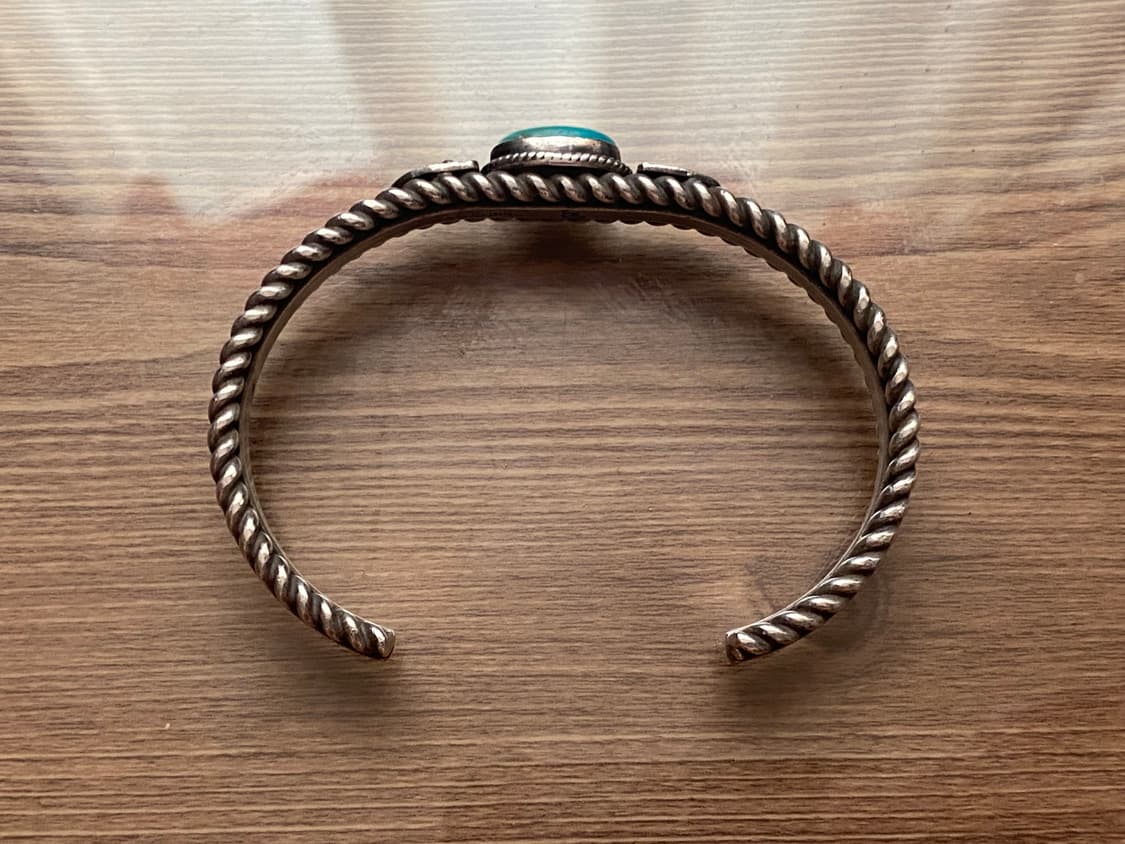 에타 엔디토 인디언주얼리 나바호 은 실버 뱅글 팔찌 상품이미지4