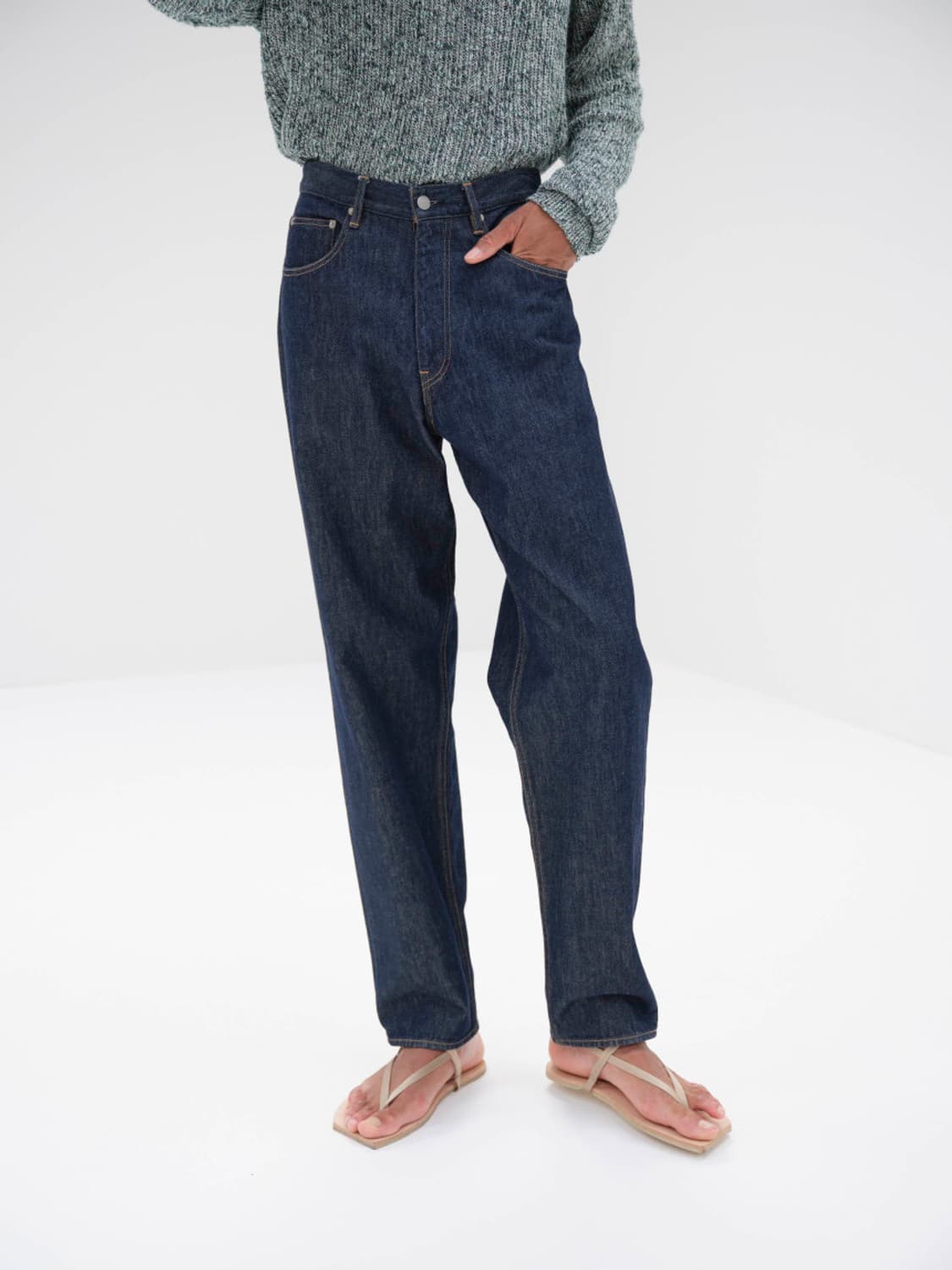 오라리 / 하드 트위스트 와이드 데님 / 32 상품이미지2