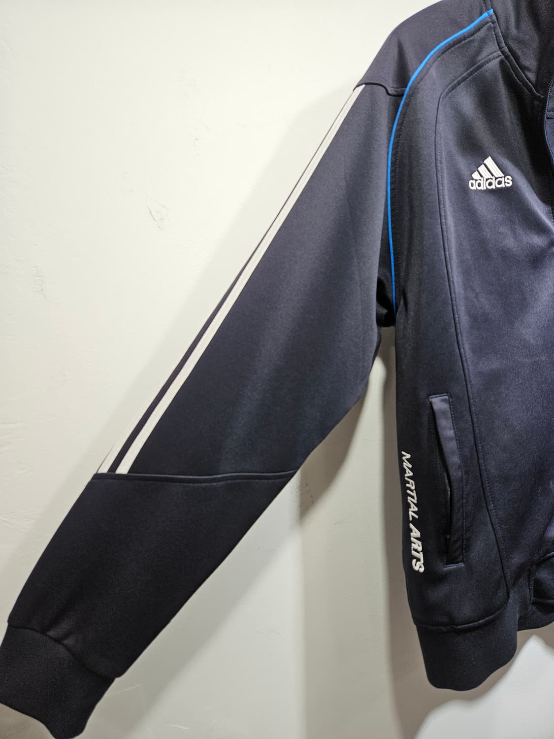 아디다스 마샬아츠 트레이닝 집업 져지 L 상품이미지4