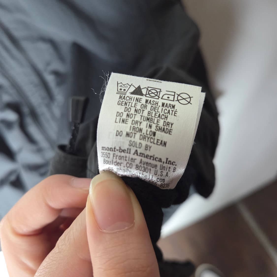 [Montbell] 몽벨 아메리카 나일론 바람막이 상품이미지7