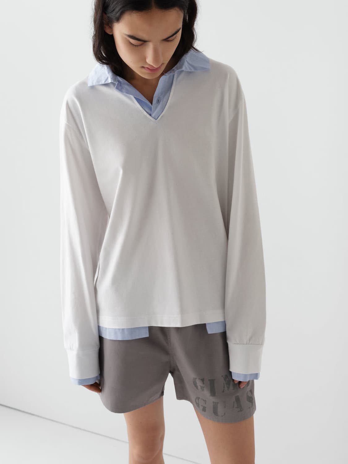 [M,L,XL]기마구아스 LUIS 폴로 티셔츠/화이트 상품이미지7