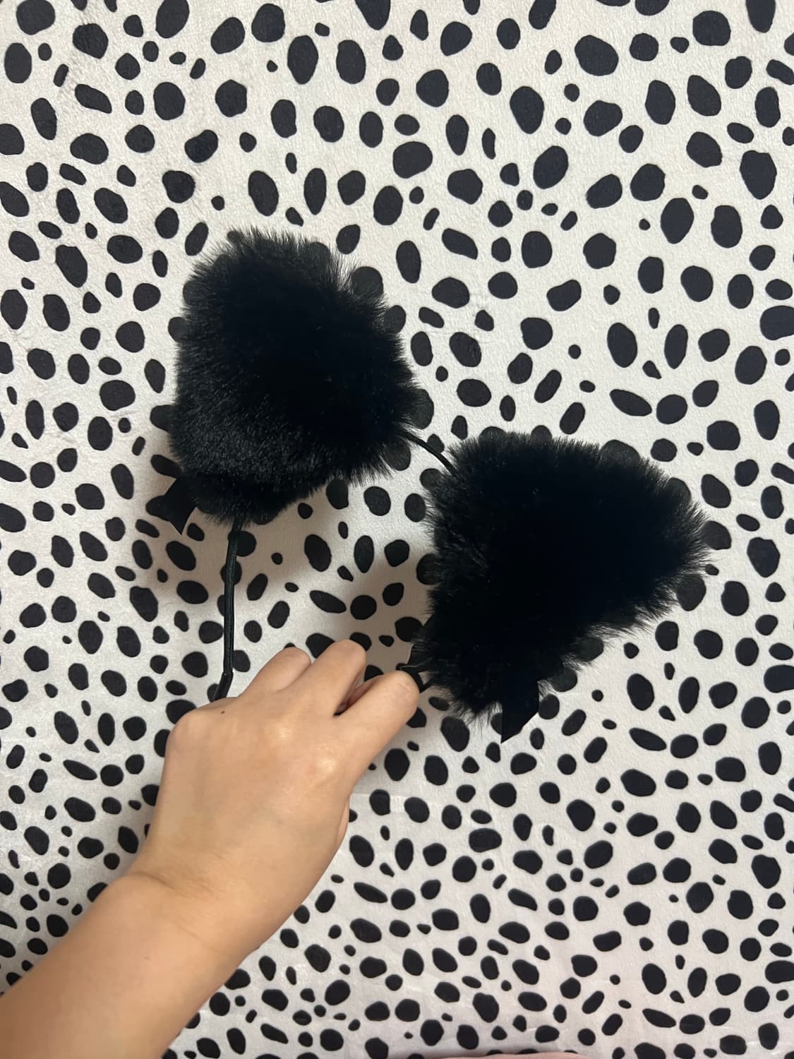 고양이 방울 퍼 코스프레 파티 머리띠  상품이미지4