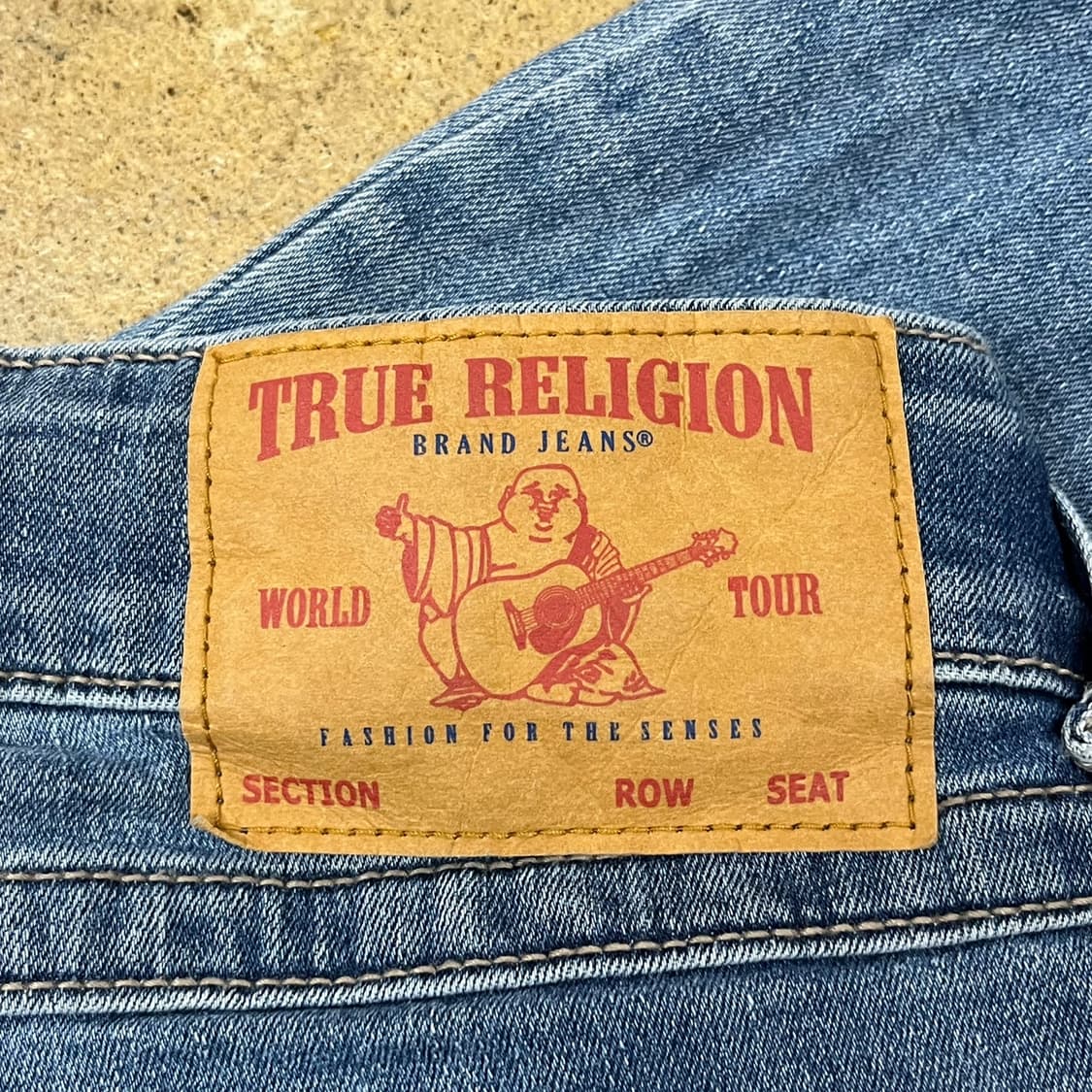 [정품/38] 트루릴리젼 블루 데님 청바지 b8 상품이미지4