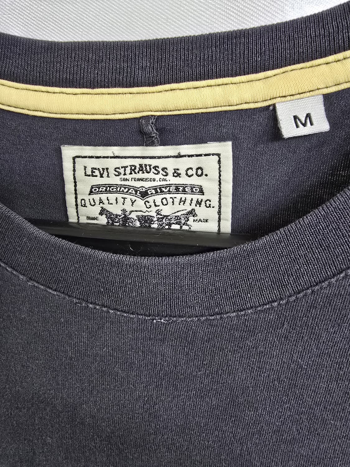 리바이스 불랙 501 프린팅 반팔 티셔츠 (1965) 상품이미지3