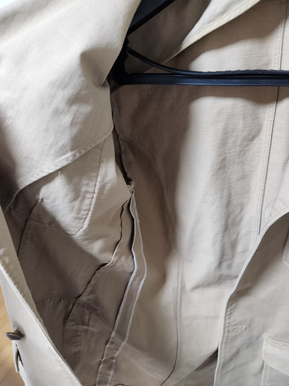 폴로 백사틴 필드자켓(영국장교용모티브) 105-110 상품이미지7