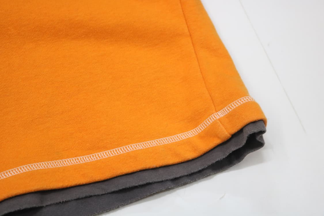 배드보이 빈티지 드래곤 그래픽 오렌지 배색 맨투맨 상품이미지9