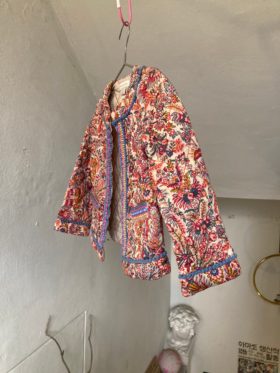 *KIDS* 플라워패턴 누빔 자켓 상품이미지4