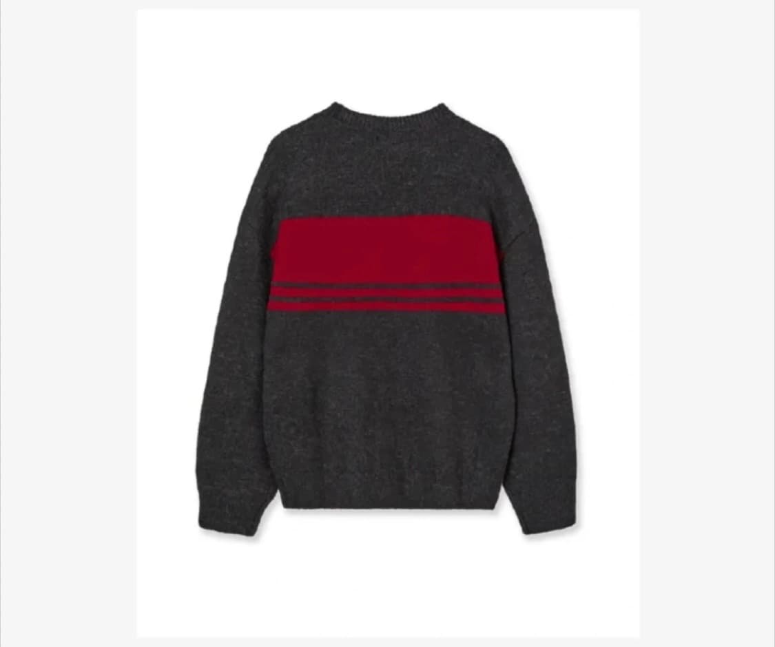 aeae 에이이에이이 컬러 블록 니트 상품이미지3