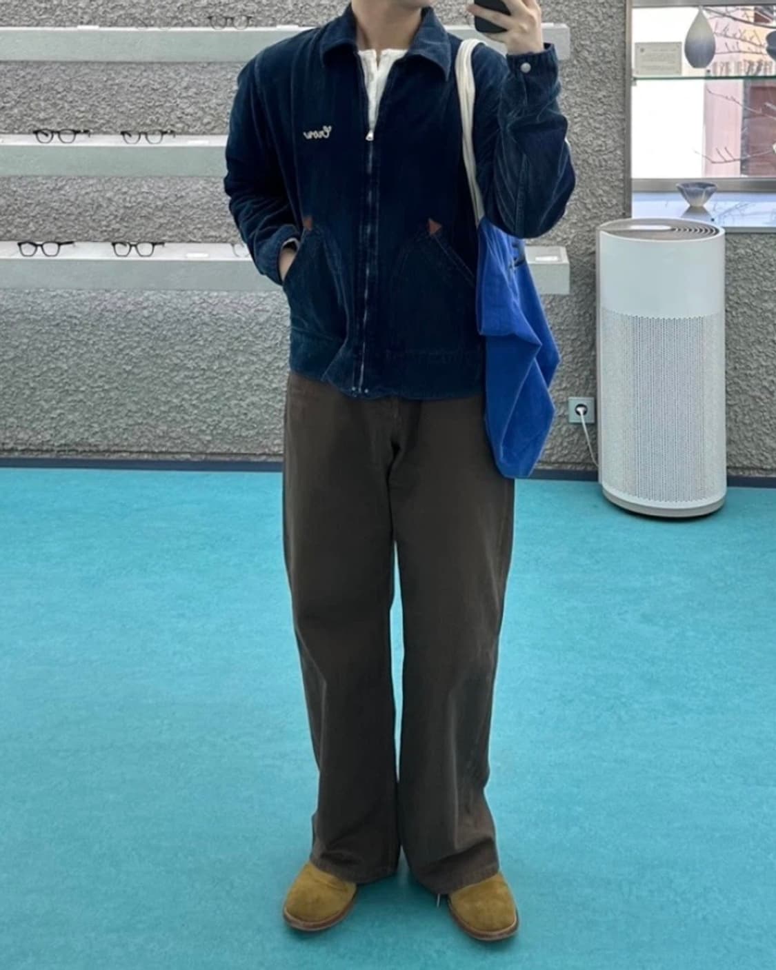 올드크로우 스컬프스토어 블랙버드 자켓 xl 상품이미지4