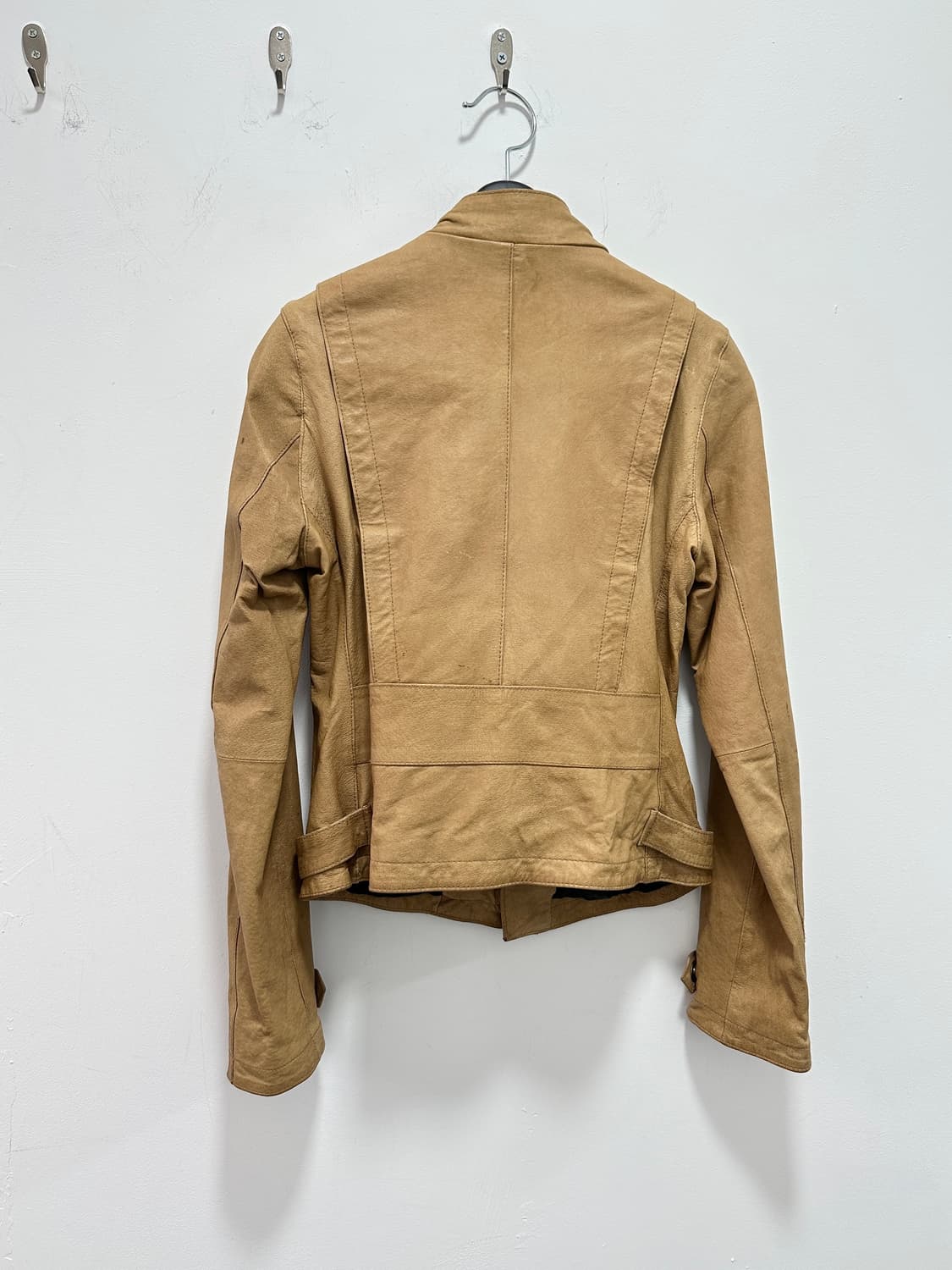 Spiral Girl asymmetric zipper pigskin le 상품이미지10