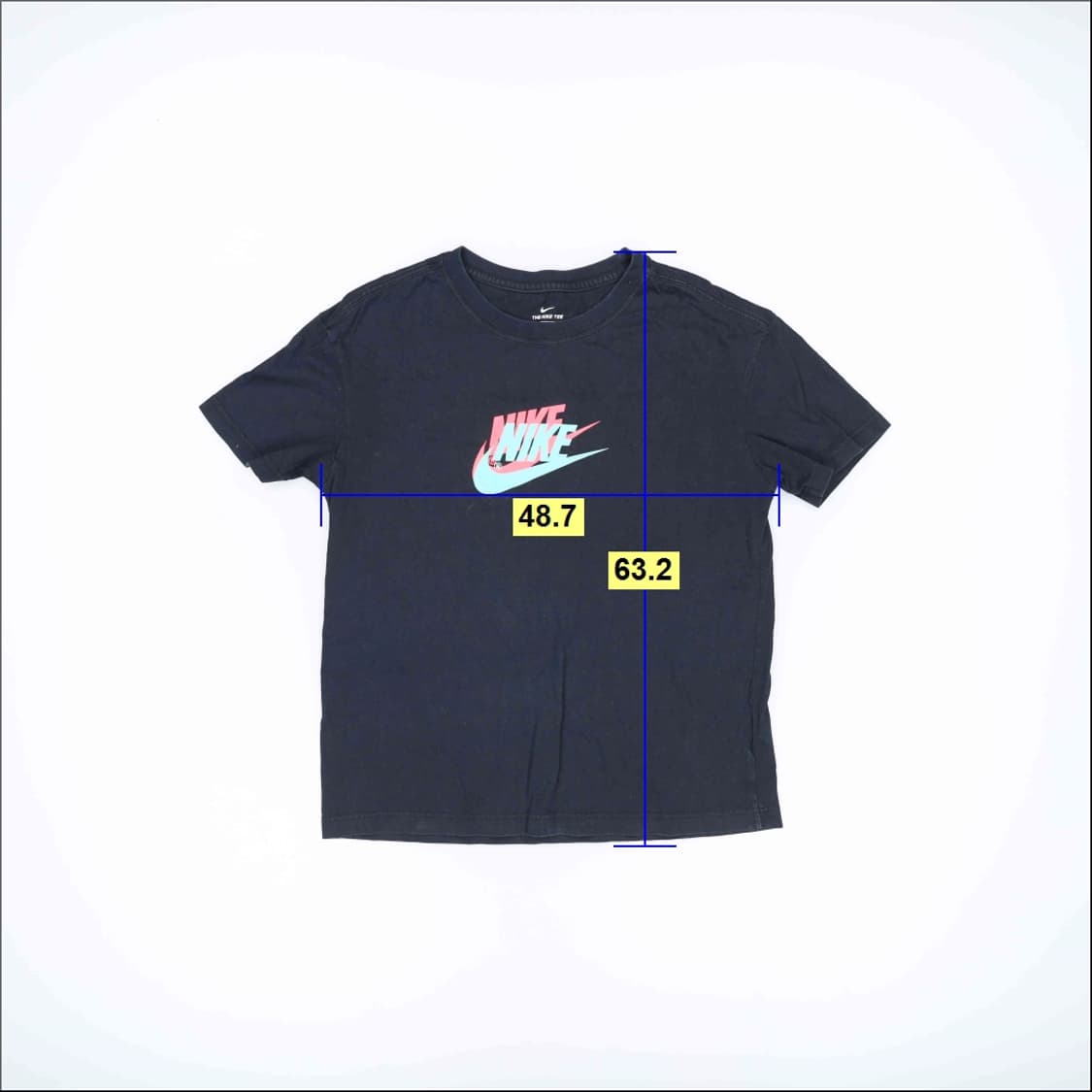 M 나이키 여성 프린팅 반팔티 0410H1 상품이미지6