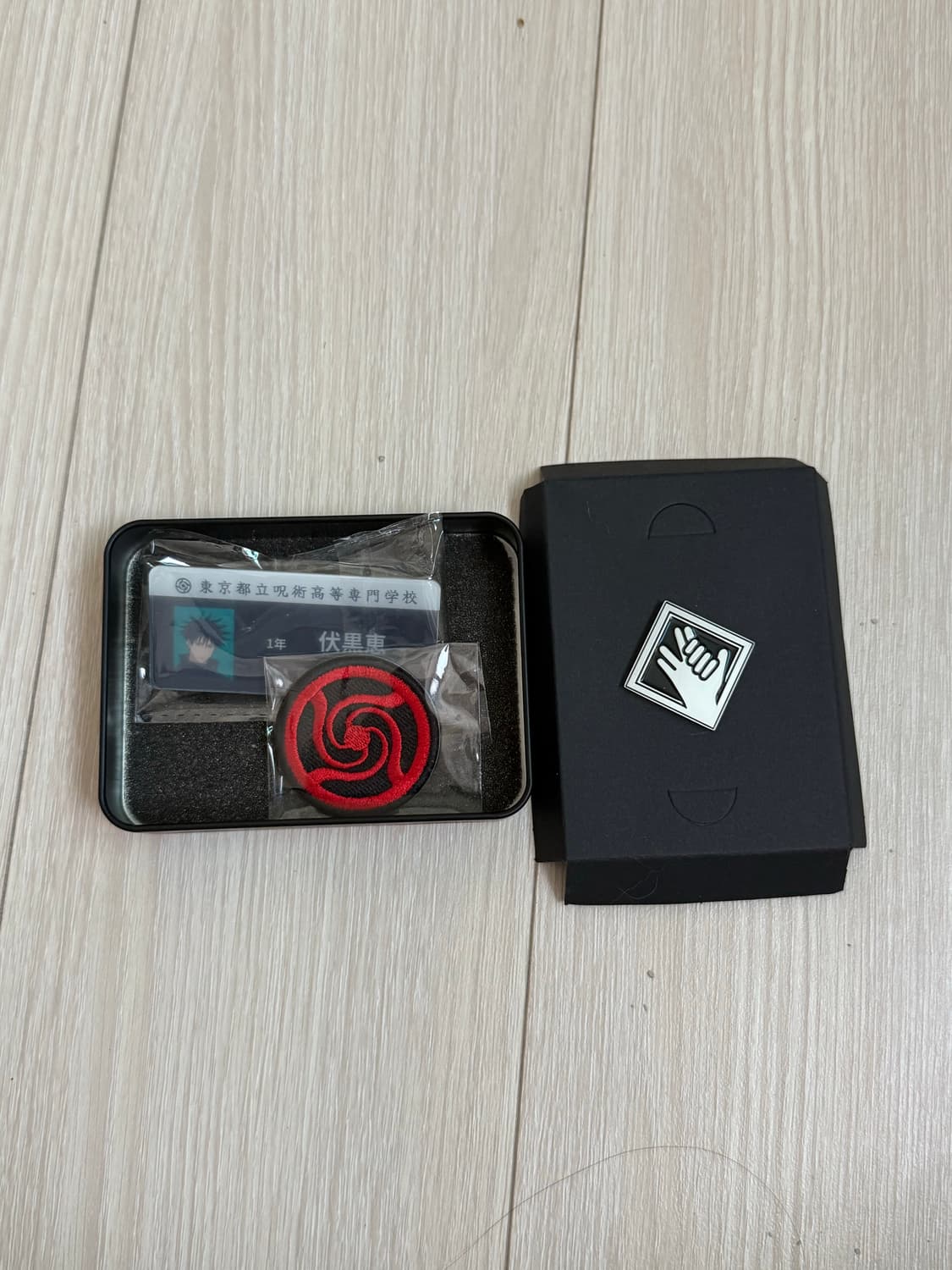 주술회전 틴케이스, 뱃지 후시구로 메구미 상품이미지1