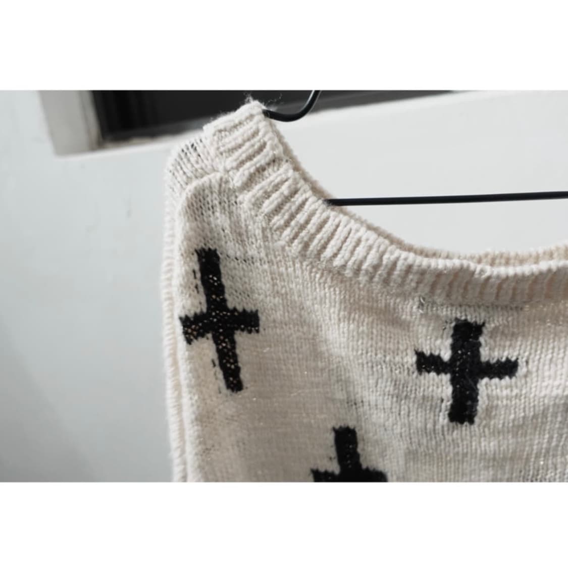 INGNI 십자가 니트 빈티지 갸루 페어리 핀터레스트 상품이미지3