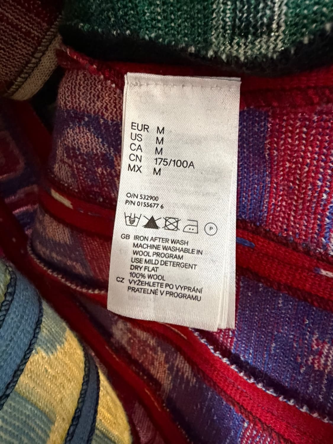 메종 마르지엘라 x H&M 멀티 스카프 니트  상품이미지7