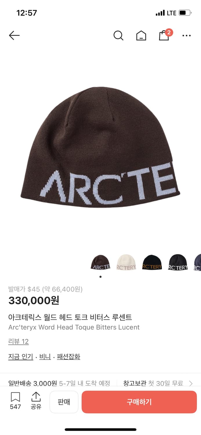 아크테릭스 비니 상품이미지3