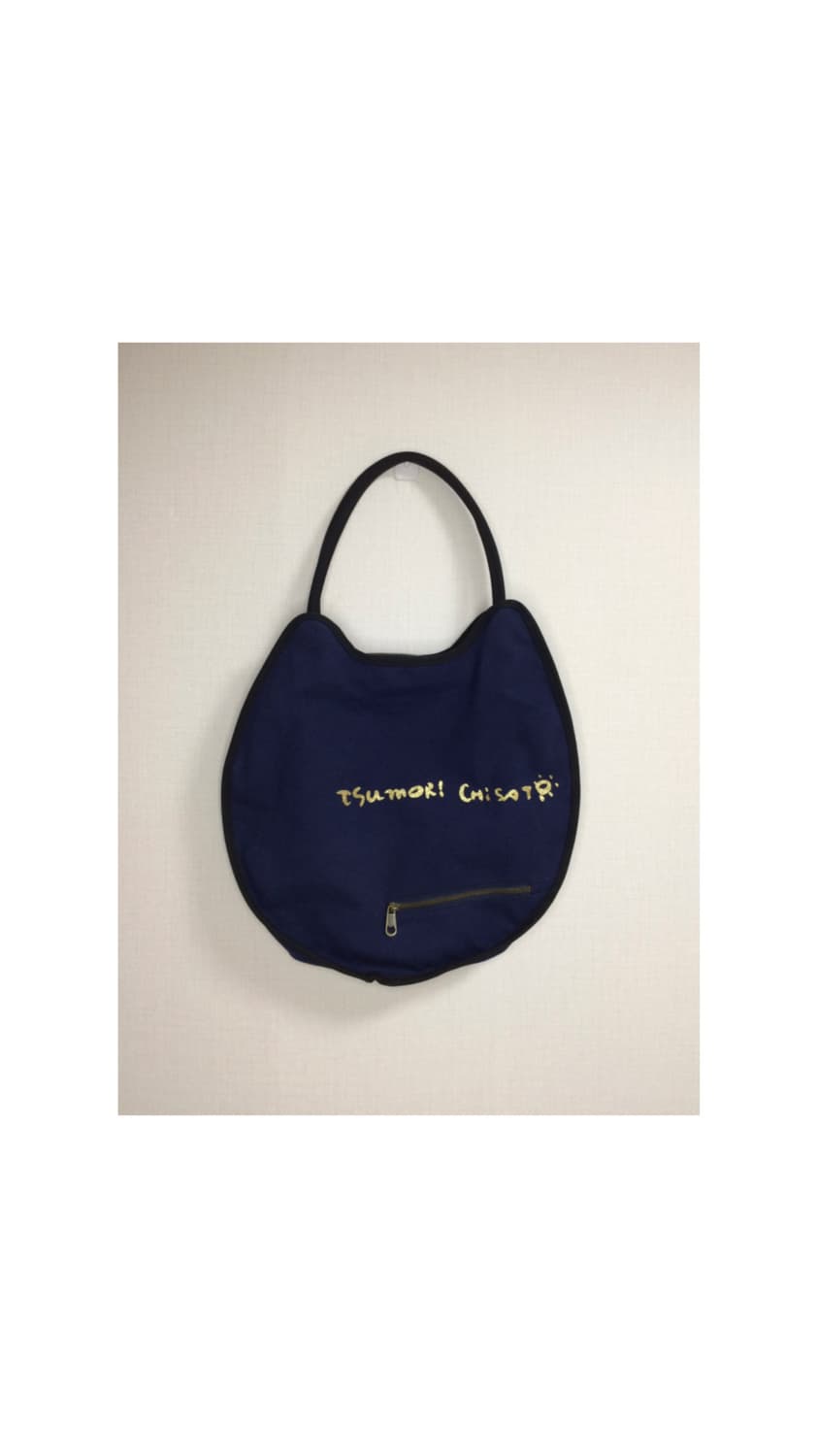 츠모리 치사토 네이비 캣 페이스 토트백 숄더백 상품이미지1