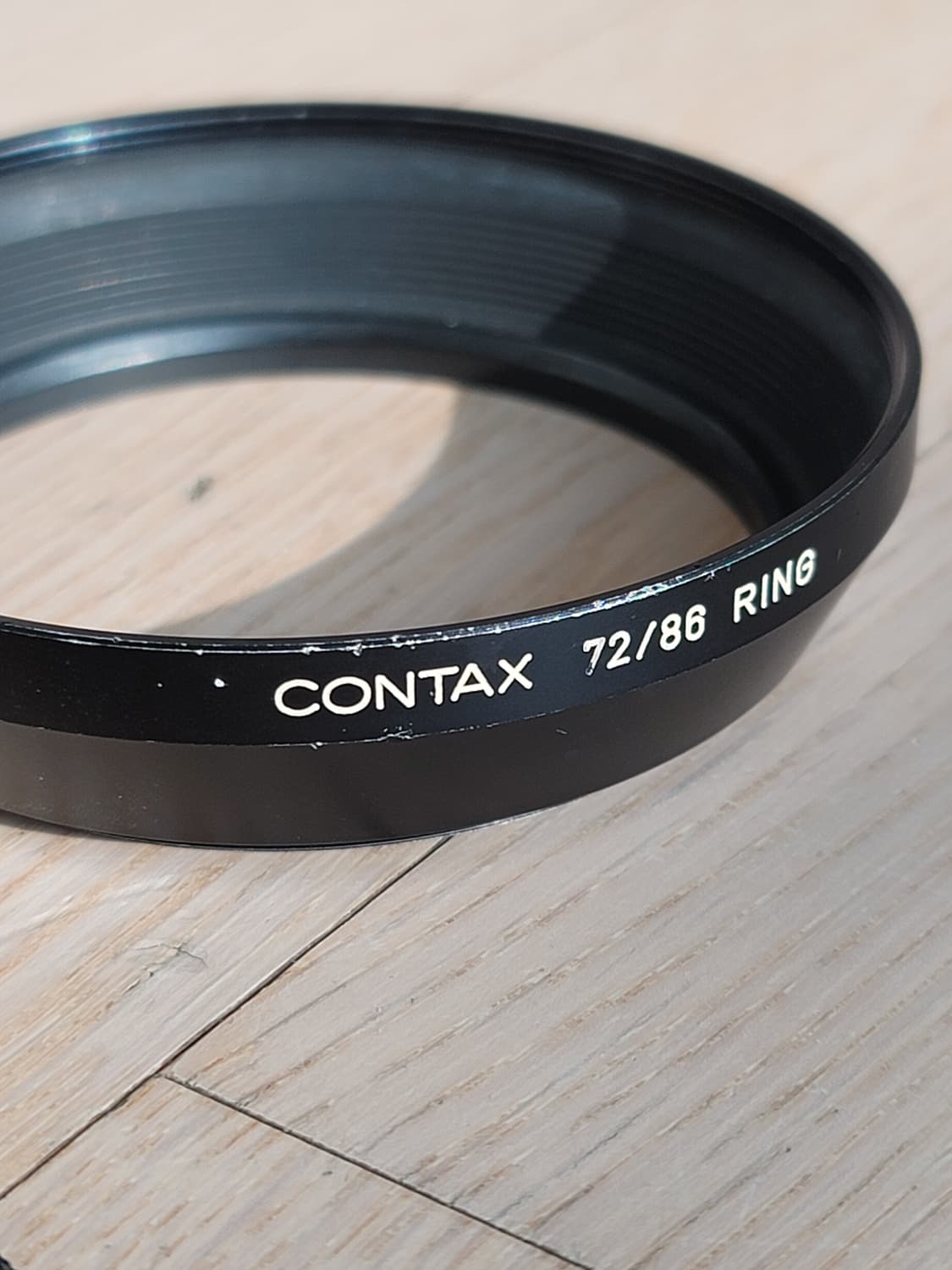 콘탁스 정품 메탈후드 4번+72/86 링+마틴 스텝업링 4종 세트 판매 상품이미지4