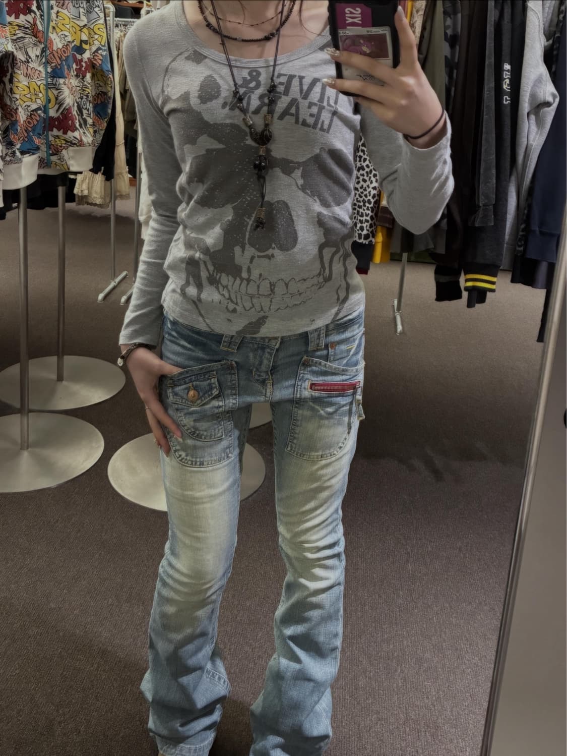 Y2K Rock Chic 🎚️⛓️ 상품이미지2
