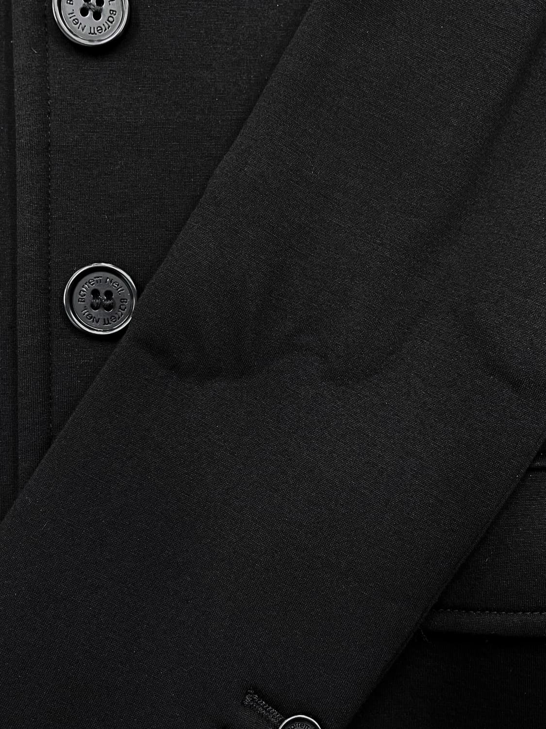 닐바렛 스탠드 카라 비스코스 코트 상품이미지9